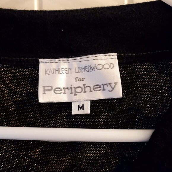 Vintage Kathleen Usherwood for Periphery Women's Button Up Cardigan Medium - Picture 8 of 12